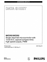 DataSheet 80C552 pdf