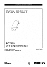 DataSheet BGY925 pdf