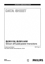 DataSheet BUW11AW pdf