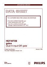 DataSheet HEF4072B pdf