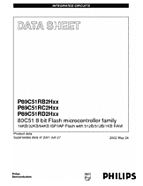 DataSheet P89C51RC2Hxx pdf