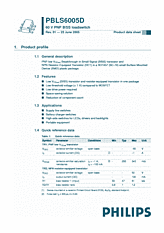 DataSheet PBLS6005D pdf