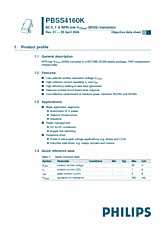 DataSheet PBSS4160K pdf