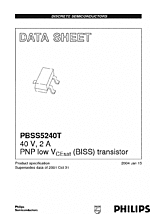 DataSheet PBSS5240T pdf