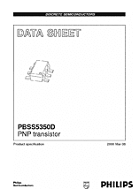 DataSheet PBSS5350D pdf