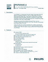 DataSheet PCF8594C-2P pdf