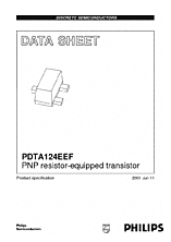 DataSheet PDTA124EEF pdf