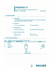 DataSheet PHX8NQ11T pdf