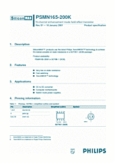 DataSheet PSMN165-200K pdf