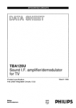 DataSheet TBA120U pdf