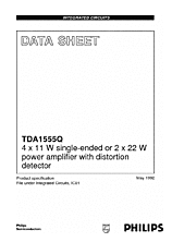 DataSheet TDA1555Q pdf