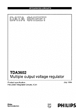 DataSheet TDA3602 pdf