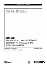 DataSheet TDA4851 pdf