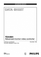 DataSheet TDA4881 pdf