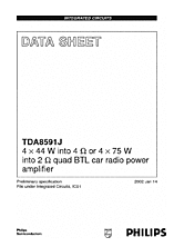 DataSheet TDA8591J pdf