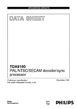 DataSheet TDA9160 pdf