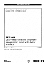 DataSheet TEA1067 pdf