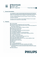 DataSheet TEA5764UK pdf