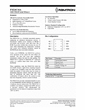 DataSheet FM24C16A pdf