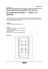 DataSheet BA3131FS pdf