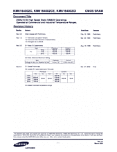 DataSheet KM6164002C pdf