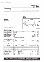 DataSheet LA1150N pdf