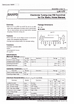 DataSheet LA1177 pdf