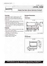 DataSheet LA1836 pdf