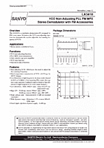 DataSheet LA3410 pdf