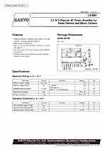 DataSheet LA4261 pdf