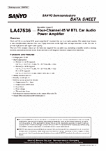 DataSheet LA47536 pdf