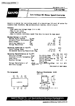 DataSheet LA5527M pdf