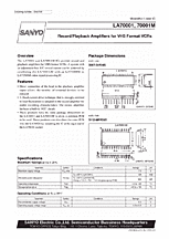 DataSheet LA70001 pdf