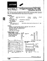 DataSheet LA7550 pdf