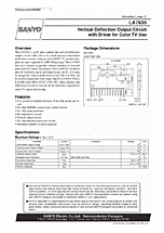 DataSheet LA7835 pdf