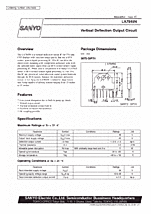 DataSheet LA7845N pdf