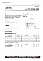 DataSheet LA7975 pdf