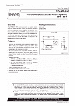 DataSheet STK402-090 pdf