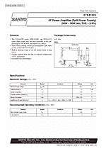 DataSheet STK4192II pdf