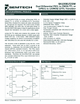 DataSheet SK100ELT23W pdf