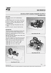 DataSheet GS-Rxxx12 pdf