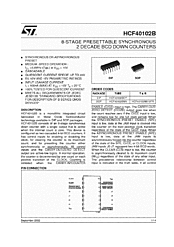 DataSheet HCF40102B pdf