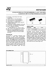 DataSheet HCF40162B pdf