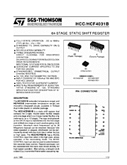 DataSheet HCF4031B pdf