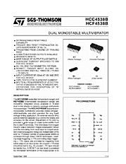 DataSheet HCF4538B pdf