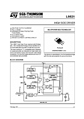 DataSheet L9821 pdf