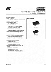 DataSheet M29F800DB pdf