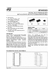 DataSheet M74HC623 pdf