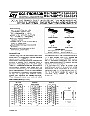 DataSheet M74HCT643 pdf