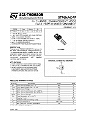 DataSheet STP6NA60FP pdf